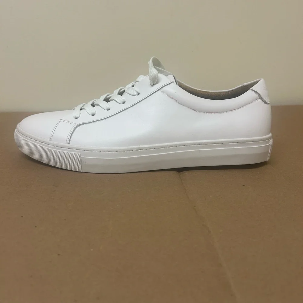 New Republic Men's White leather Sneakers - Picture 4 of 6